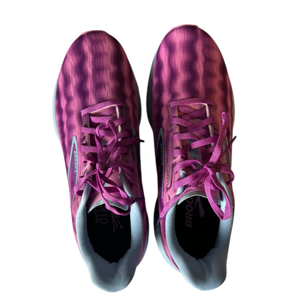 Brooks Women's Launch 10 Athletic Sneaker Pink Purple Size 9 - Picture 6 of 6